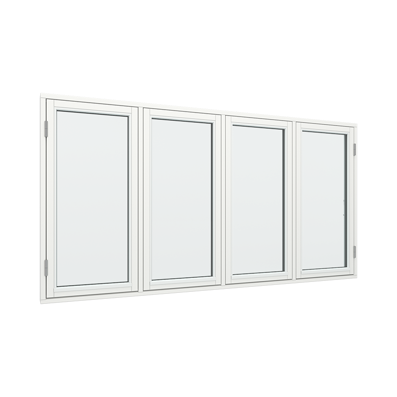 4-Teiliges Flügelfenster