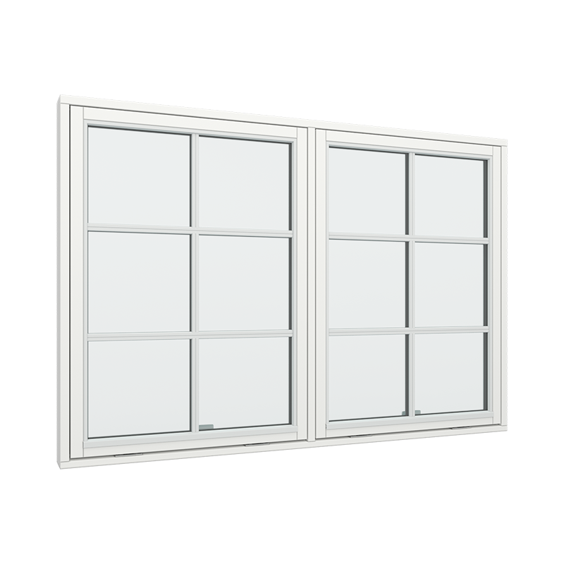 2-Teiliges Schwingfenster