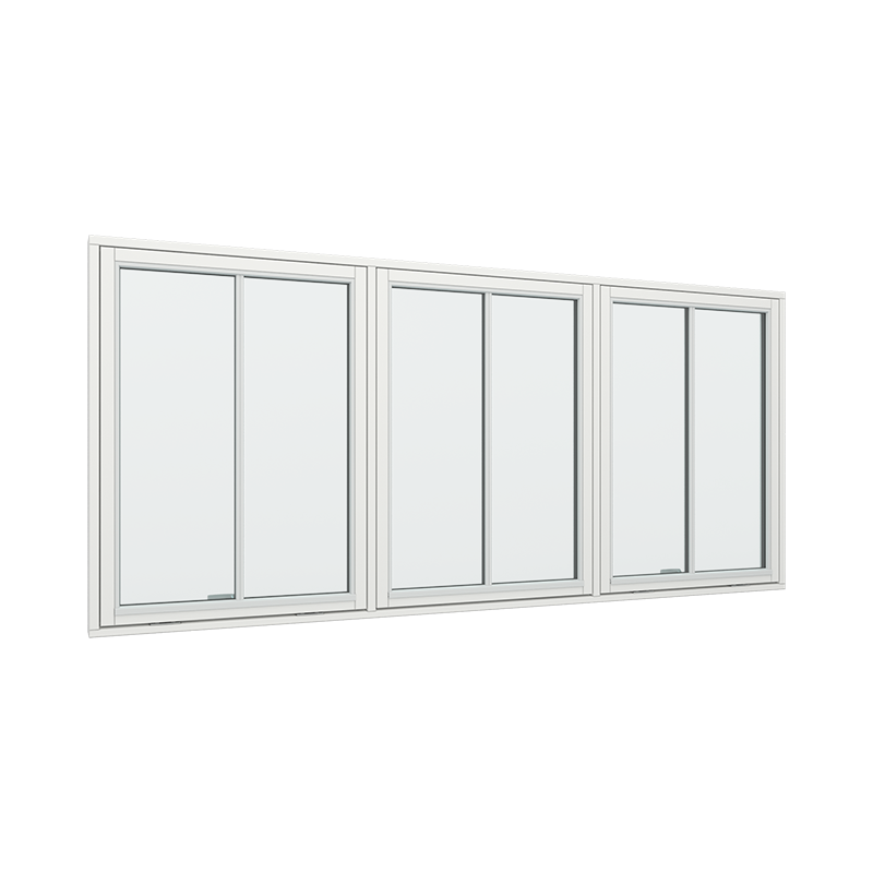 3-Teiliges Schwingfenster