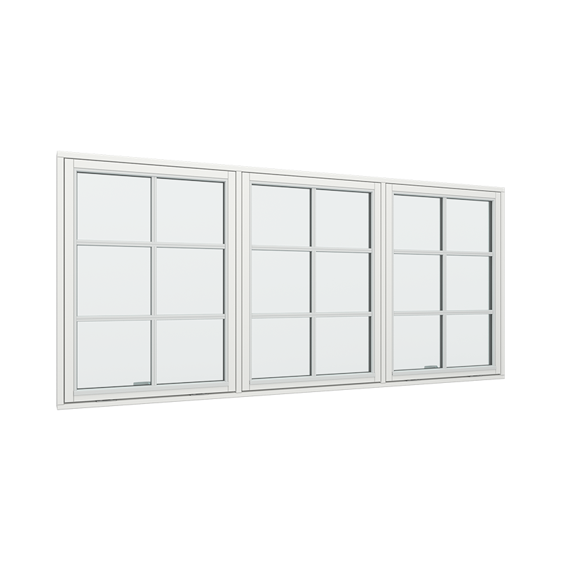 3-Teiliges Schwingfenster
