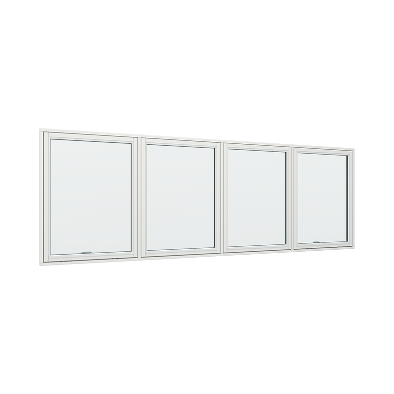 4-Teiliges Schwingfenster