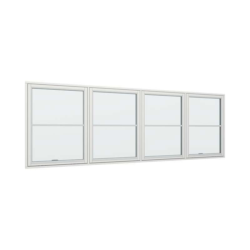 4-Teiliges Schwingfenster