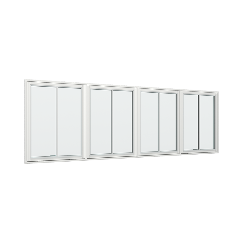 4-Teiliges Schwingfenster