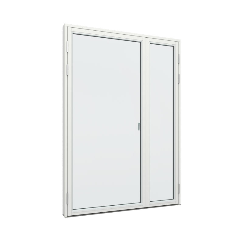 Doppelfenstertür mit Seitenteil
