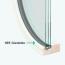 Glasleiste: Holz/HDF